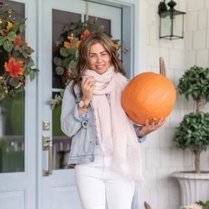 Blush Pink Scarf, Jillian Harris x Jackson Rowe